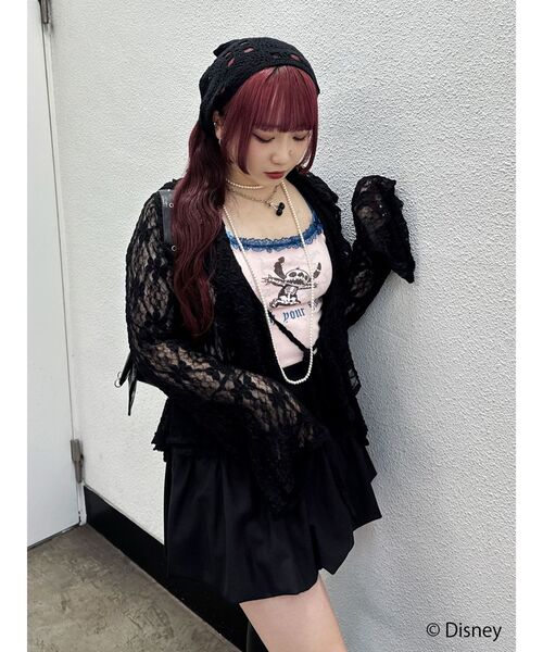 jouetie(ジュエティ)の「【Lilo&Stitch】レースキャミソール(キャミソール・レディース・ブルー/アイボリー/ピンク・MEDIUM)」の14枚目の写真