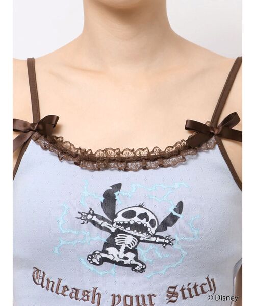 jouetie(ジュエティ)の「【Lilo&Stitch】レースキャミソール(キャミソール・レディース・ブルー/アイボリー/ピンク・MEDIUM)」の20枚目の写真
