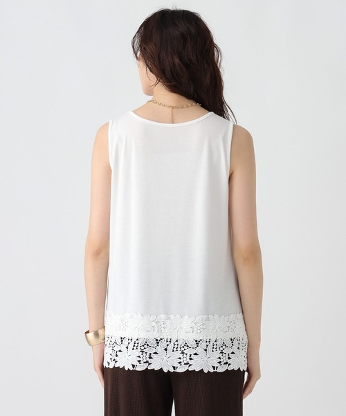 Elura（エルーラ）の「レイヤードレースタンク/498502（タンクトップ・レディース・ブラック/ホワイト・FREE）」の16枚目の写真