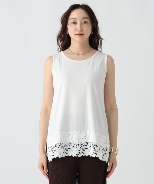 Elura（エルーラ）の「レイヤードレースタンク/498502（タンクトップ・レディース・ブラック/ホワイト・FREE）」の15枚目の写真