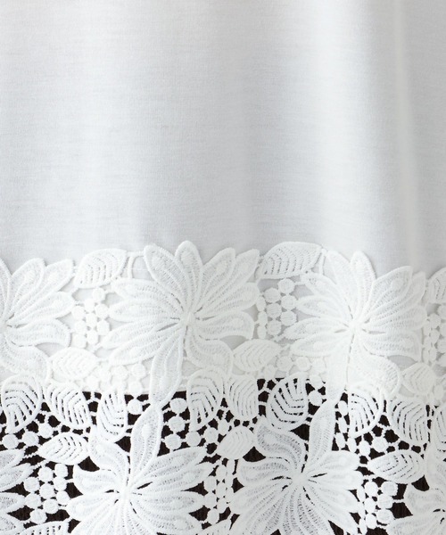 Elura（エルーラ）の「レイヤードレースタンク/498502（タンクトップ・レディース・ブラック/ホワイト・FREE）」の12枚目の写真