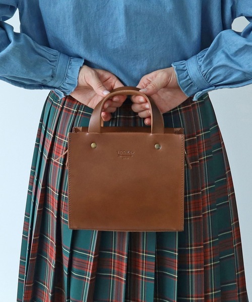 PAR ICI TIDEWAYパイピングレザーショルダー パーリッシィ WEB別注】TIDEWAYパイピングレザーショルダー（ショルダーバッグ