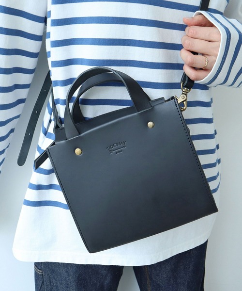 PAR ICI　TIDEWAY別注レザーショルダーバッグ PAR ICI ショルダーバッグ バッグ TIDEWAY 別注ショルダーBAG