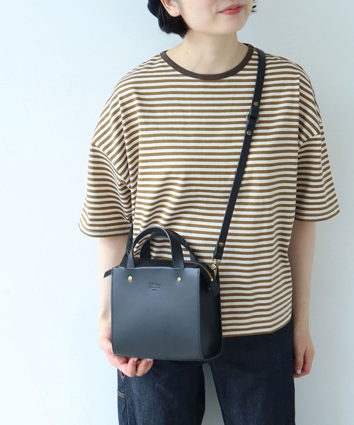 PAR ICI（パーリッシィ）の「TIDEWAY 別注ショルダーBAG（ショルダーバッグ・レディース・ダークブラウン/ブラウン/ブラック・FREE）」の21枚目の写真