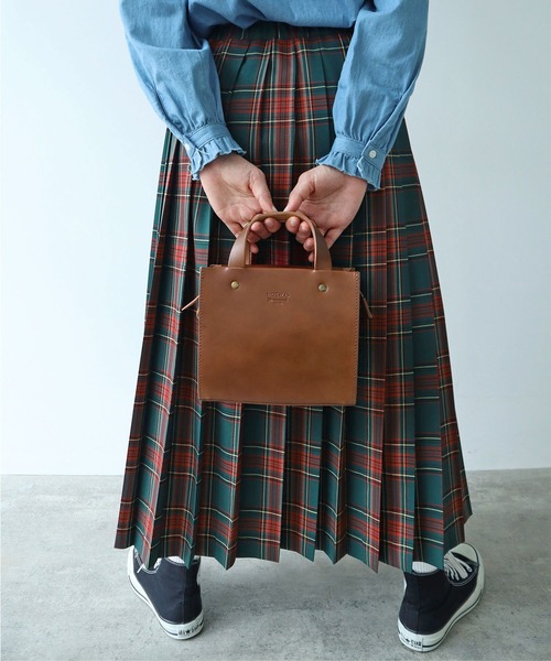 PAR ICI（パーリッシィ）の「TIDEWAY 別注ショルダーBAG（ショルダーバッグ・レディース・ダークブラウン/ブラウン/ブラック・FREE）」の11枚目の写真