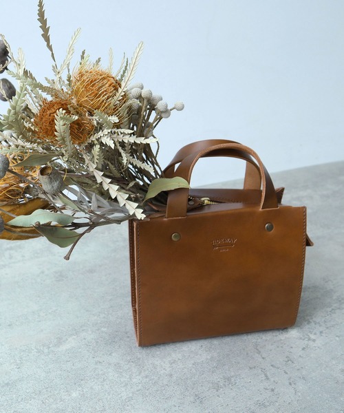 PAR ICI（パーリッシィ）の「TIDEWAY 別注ショルダーBAG（ショルダーバッグ・レディース・ダークブラウン/ブラウン/ブラック・FREE）」の12枚目の写真