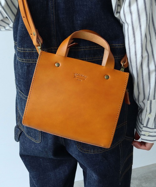 PAR ICI（パーリッシィ）の「TIDEWAY 別注ショルダーBAG（ショルダーバッグ・レディース・ダークブラウン/ブラウン/ブラック・FREE）」の18枚目の写真