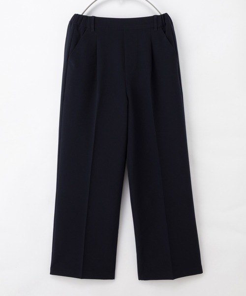 Honeys（ハニーズ）の「【美ージー・ストレッチ・マシンウォッシャブル・イージーケア】美ージーストレート（股下６２ｃｍ）（スラックス・レディース・ダークベージュ/ヘザーチャコール/ブラウン/ブラック/ネイビー・M/3L/LL/L/S/SS）」の21枚目の写真