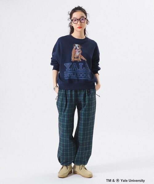 BEAMS BOY（ビームスボーイ）の「【別注】THE BOOKSTORE / YALE スウェット 25FW（スウェット・レディース・グレー/ネイビー・ONE SIZE）」の12枚目の写真