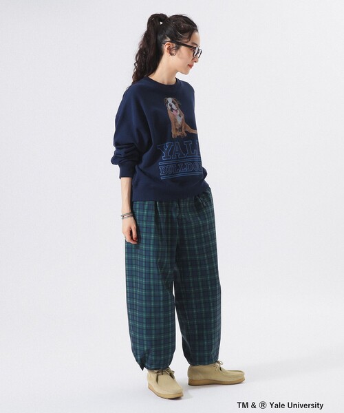 BEAMS BOY（ビームスボーイ）の「【別注】THE BOOKSTORE / YALE スウェット 25FW（スウェット・レディース・グレー/ネイビー・ONE SIZE）」の13枚目の写真