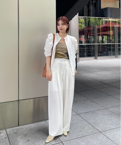 RELAX STRETCH PONTE PANTS（その他パンツ）｜Ameri（アメリ）の