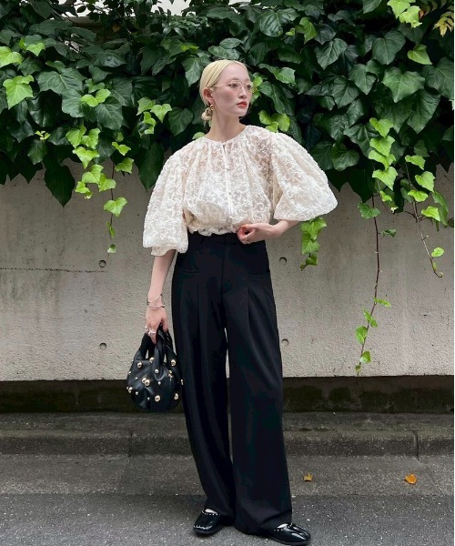 パンツ RELAX STRETCH PONTE PANTS RELAX STRETCH PONTE PANTS（その他パンツ）｜Ameri（アメリ）の