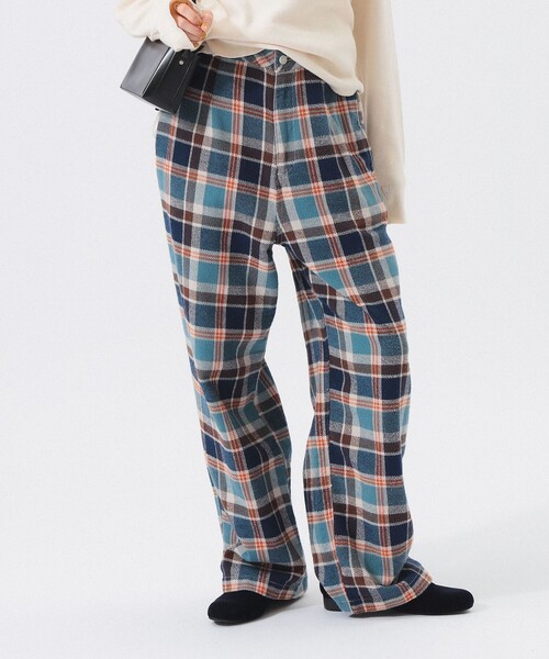 【バヤコ企画】チェックキャミ・チェックイージーパンツ バヤコ企画】チェックイージーパンツ［keep being you］ | [公式]and
