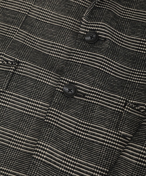 MEN'S BIGI（メンズビギ）の「グレンチェックモール テーラードジャケット（テーラードジャケット・メンズ・ブラック/ネイビー・01/04/03/02）」の5枚目の写真