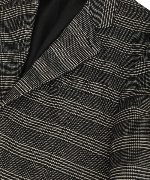 MEN'S BIGI（メンズビギ）の「グレンチェックモール テーラードジャケット（テーラードジャケット・メンズ・ブラック/ネイビー・01/04/03/02）」の4枚目の写真