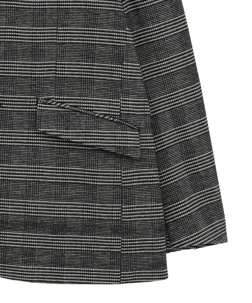 MEN'S BIGI（メンズビギ）の「グレンチェックモール テーラードジャケット（テーラードジャケット・メンズ・ブラック/ネイビー・01/04/03/02）」の6枚目の写真