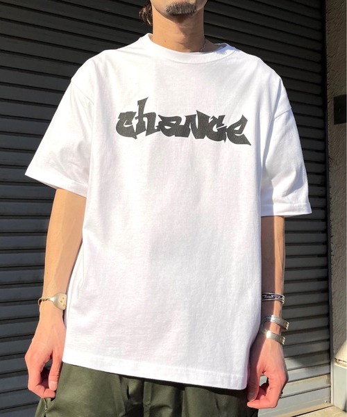 RGY（アールジーワイ）の「【RGY】ビリヤード両面プリント ビッグシルエットTシャツ（Tシャツ/カットソー・メンズ・ホワイト/ライトベージュ/ブラック・MEDIUM/LARGE）」の22枚目の写真