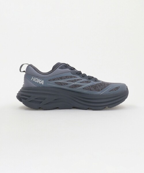 HOKA(ホカ)の「<HOKA>ボンダイ 8 TS ケージド スニーカー(スニーカー・メンズ・ブラック/ダークグレー・8/9/10/11/7)」の9枚目の写真