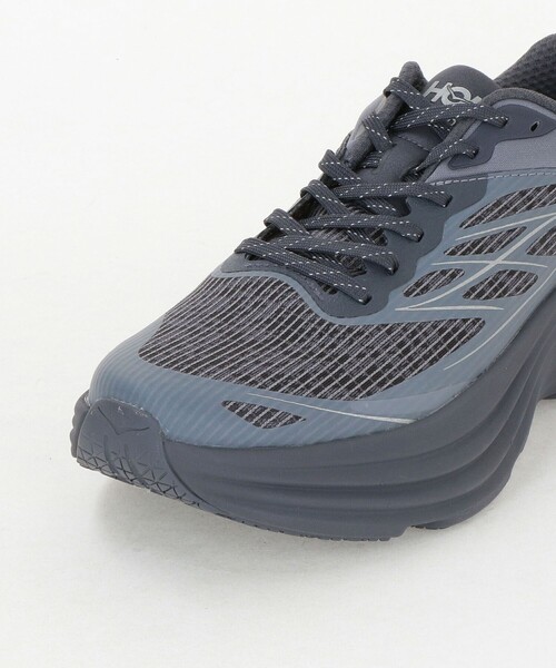 HOKA(ホカ)の「<HOKA>ボンダイ 8 TS ケージド スニーカー(スニーカー・メンズ・ブラック/ダークグレー・8/9/10/11/7)」の13枚目の写真