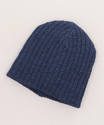 ファー付きニット帽 ネイビー　ca4la カシラ CABLE TURN 5(ONESIZE BLACK): ニットキャップ｜帽子通販｜CA4LA