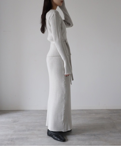 model：164cm. 着用サイズ：FREE