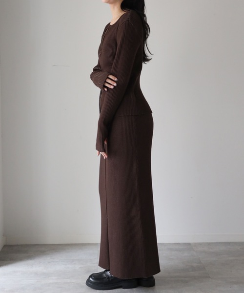 model：164cm. 着用サイズ：FREE