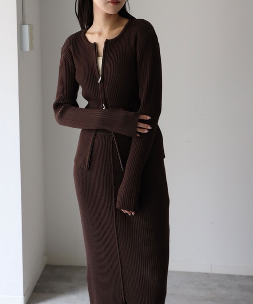 model：164cm. 着用サイズ：FREE