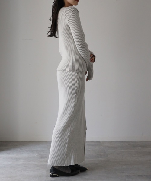 model：164cm. 着用サイズ：FREE