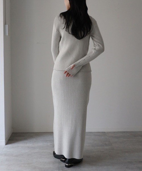 model：164cm. 着用サイズ：FREE