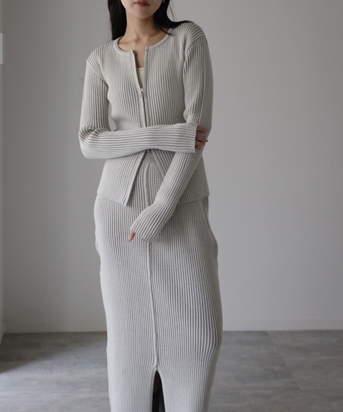 model：164cm. 着用サイズ：FREE