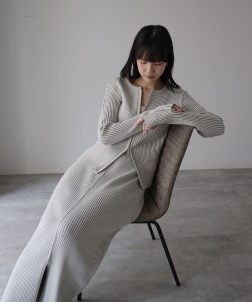 model：164cm. 着用サイズ：FREE