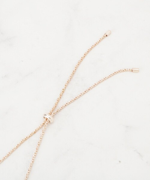 SHOO・LA・RUE(シューラルー)の「【2WAY】メタルカーブネックレス(ネックレス・レディース・シルバー/ゴールド/ピンクゴールド・00)」の7枚目の写真