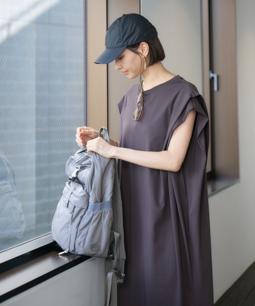 KATHARINE ROSS(キャサリンロス)の「【KATHARINE ROSS】ポリエステルヴェリアスバックパック(バックパック/リュック・レディース・グレー/ブラック・MEDIUM)」の5枚目の写真