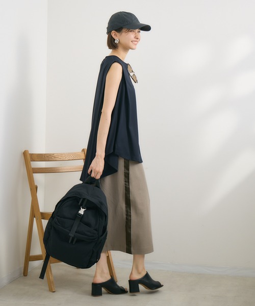 KATHARINE ROSS(キャサリンロス)の「【KATHARINE ROSS】ポリエステルヴェリアスバックパック(バックパック/リュック・レディース・グレー/ブラック・MEDIUM)」の8枚目の写真