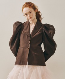 ラベルエチュードビジューノーカラージャケット今期完売 モチーフビジュージャケット – LA BELLE ETUDE online store