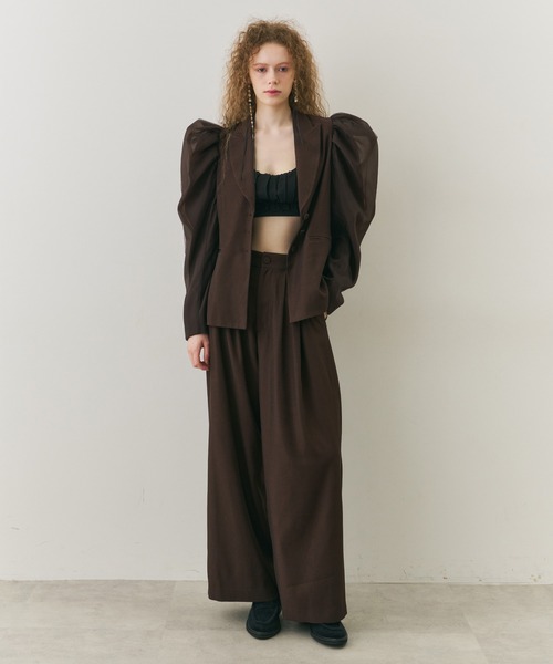 J1U by LA BELLE ETUDE パワーパフショルダージャケット J1U by LA BELLE ETUDE】パワーパフショルダージャケット – LA BELLE