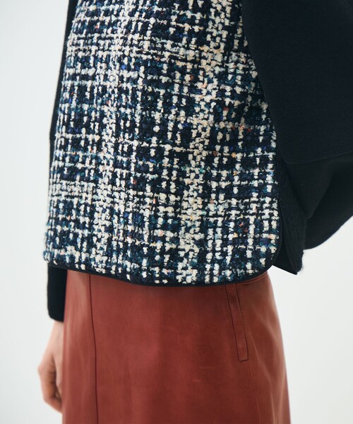 TOMORROWLAND collection(トゥモローランドコレクション)の「スチュワートファンシー フロンタブルトップス(その他トップス・レディース・ブラック系その他・36)」の9枚目の写真