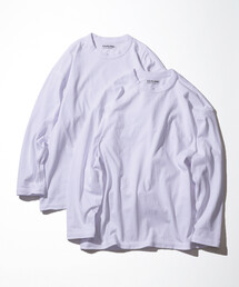 CAHLUMN/カウラム 2-Pack Reversible Long Sleeve Tee “REGULAR FIT”/2パック リバーシブル ロングスリーブ Tシャツ レギュラーフィ