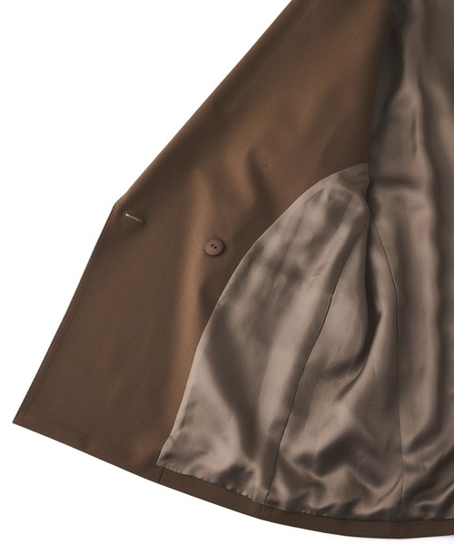 サステナブル】ダブルブレストジャケット（テーラードジャケット