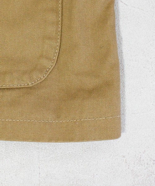 MARKEY'S（マーキーズ）の「ショートツイルジャケット（ブルゾン・キッズ・ベージュ/カーキ・150/140/130/110/100/90/120）」の18枚目の写真