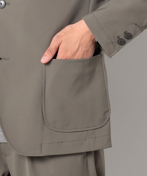 ナイロンジョーゼットジャケット（テーラードジャケット）｜Grand PARK