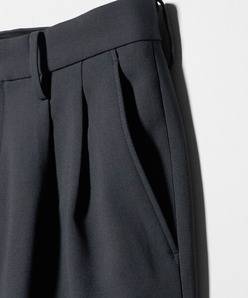 BEAUTY&YOUTH UNITED ARROWS（ビューティーアンドユースユナイテッドアローズ）の「エアロ ツイル 2プリーツ スラックス NO.9（その他パンツ・メンズ・ブラック/オリーブ/ダークグレー・L/S/XL/M）」の10枚目の写真