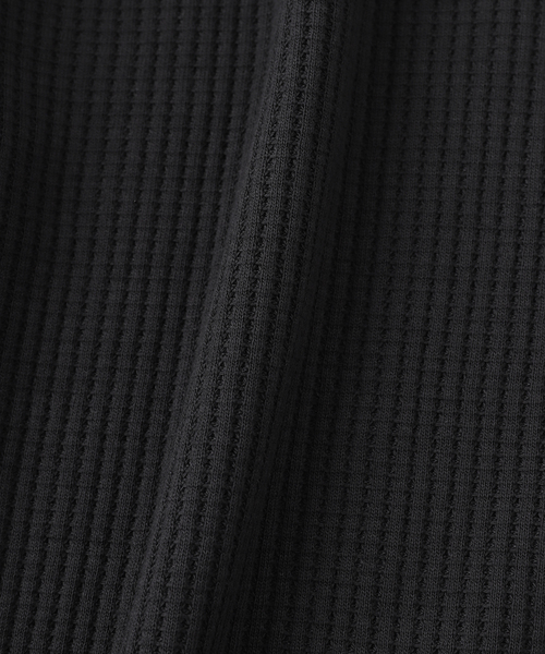 B.C STOCK(ベーセーストック)の「【ANTS & ELEPHANTS】ワッフル ヘンリーネック ロングスリーブTシャツ(Tシャツ/カットソー・メンズ・ホワイト/チャコールグレー/ブルー系その他・MEDIUM/LARGE)」の8枚目の写真