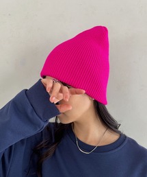ニットキャップ/ビーニー（ピンク/桃色系）ファッション通販 - ZOZOTOWN