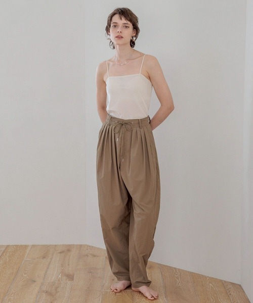 bijorie（ビジュリィ）の「【bijorie】ベロア カップ付きキャミソール／NEW BASIC series（キャミソール・レディース・ブラウン/グレー/ブラック/アイボリー・MEDIUM/LARGE/LG）」の17枚目の写真