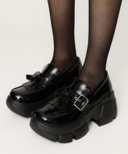 SLY ローファー SLY | RIBBON HEELED LOAFERS (サンダル ) |SHEL'TTER WEBSTORE