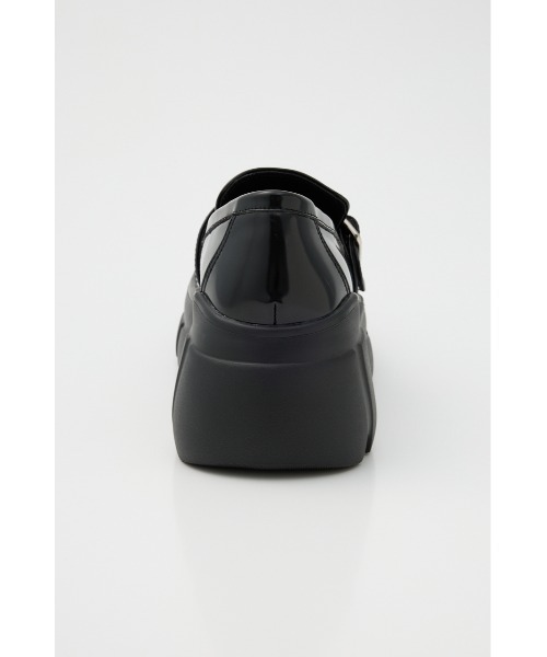 SLY（スライ）の「CHUNKY SOLE 2WAY LOAFER チャンキーソール ツーウェイ ローファー 秋服 冬服（ローファー・レディース・ブラック・SMALL/MEDIUM/LARGE）」の6枚目の写真