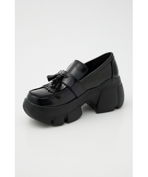 SLY（スライ）の「CHUNKY SOLE 2WAY LOAFER チャンキーソール ツーウェイ ローファー 秋服 冬服（ローファー・レディース・ブラック・SMALL/MEDIUM/LARGE）」の10枚目の写真