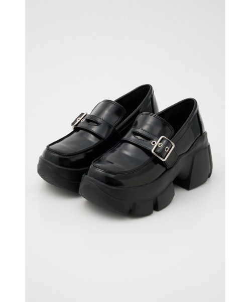 SLY（スライ）の「CHUNKY SOLE 2WAY LOAFER チャンキーソール ツーウェイ ローファー 秋服 冬服（ローファー・レディース・ブラック・SMALL/MEDIUM/LARGE）」の11枚目の写真