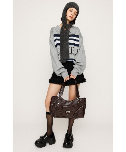 SLY（スライ）の「CHUNKY SOLE 2WAY LOAFER チャンキーソール ツーウェイ ローファー 秋服 冬服（ローファー・レディース・ブラック・SMALL/MEDIUM/LARGE）」の15枚目の写真